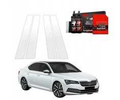 GrizzGlass Apsauginė plėvelė ant stulpelių BodyShield, skirta Skoda Superb 3 Liftback (2019-2023) [4w1]