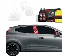 GrizzGlass Apsauginė plėvelė ant stulpelių GrizzGlass BodyShield, skirta Renault Clio (2020-2024) [8w1]