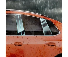 GrizzGlass Apsauginė plėvelė stulpams GrizzGlass BodyShield, skirta Skoda Karoq (2022-2025) [8w1]