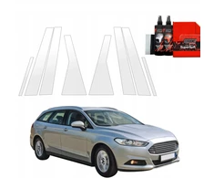 GrizzGlass Apsauginė plėvelė stulpams BodyShield skirta Ford Mondeo Mk5 Kombi (2014-2019) [8w1]