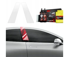 GrizzGlass Apsauginė plėvelė stulpams GrizzGlass BodyShield, skirta Tesla Model 3 (2017-2020) [2w1]