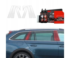 GrizzGlass Apsauginė plėvelė stulpams GrizzGlass BodyShield skirtas Skoda Superb 3 Combi (2015-2019) [8w1]