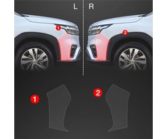 GrizzGlass Apsauginė plėvelė ant buferio GrizzGlass BodyShield Suzuki S-Cross (2021-2025) [2w1]