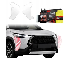 GrizzGlass Apsauginė plėvelė ant buferio BodyShield, skirta Toyota Corolla Cross (2022-2025) [2w1]