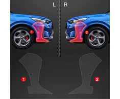 GrizzGlass Apsauginė plėvelė ant buferio GrizzGlass BodyShield skirtas Ford Kuga ST-Line X Driver Assistance Facelift (2024-2025) [2 in 1]