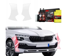 GrizzGlass Apsauginė plėvelė ant buferio GrizzGlass BodyShield, skirta Skoda Kamiq (2024-2025) [2in1]