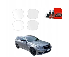 GrizzGlass Apsauginė plėvelė po durų rankenomis BodyShield, skirta Mercedes Benz C Klasė S204 Kombi Facelifting (2011-2014) [4w1]