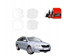 GrizzGlass Apsauginė plėvelė po rankenomis BodyShield, skirta Skoda Superb 2 Sedan 4D (2008-2013) [4w1]