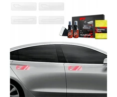 GrizzGlass Apsauginė plėvelė po rankenomis GrizzGlass BodyShield, skirta Tesla Model 3 (2017-2020) [4w1]