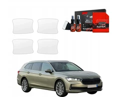 GrizzGlass Apsauginė plėvelė po rankenomis BodyShield, skirta Skoda Superb 4 Combi (2024-2025) [4w1]