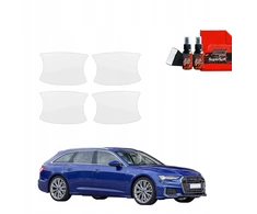 GrizzGlass Apsauginė plėvelė po durų rankenomis BodyShield, skirta Audi A6 C8 Kombi (2018-2023) [4w1]