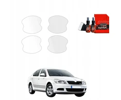 GrizzGlass Apsauginė plėvelė po rankenomis GrizzGlass BodyShield skirtas Skoda Octavia 2 Sedan Facelifting (2008-2013) [4w1]