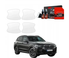 GrizzGlass Apsauginė plėvelė po rankenomis GrizzGlass BodyShield, skirta BMW X3 (2021-2024) [4w1]