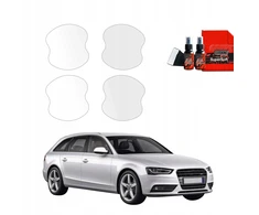 GrizzGlass Apsauginė plėvelė durelių rankenoms BodyShield, skirta Audi A4 B8 Avant Facelifting (2011-2015) [4w1]