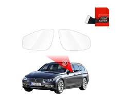 GrizzGlass Lietaus apsauginė plėvelė veidrodėliams ZeroDrop, skirta BMW 3 F31 Kombi Pre-LCI (2011-2015)