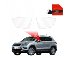 GrizzGlass lietaus apsauginė plėvelė veidrodėliams ZeroDrop, skirta Seat Ateca (2017-2020)