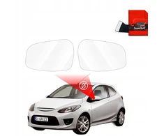 GrizzGlass Lietaus apsauginė plėvelė veidrodėliams GrizzGlass ZeroDrop, skirta Mazda 2 (2007-2014)