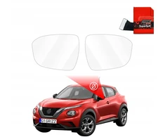GrizzGlass Lietaus apsauginė plėvelė veidrodėliams GrizzGlass ZeroDrop, skirta Nissan Juke Facelift (2024-2025)