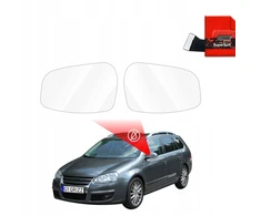 GrizzGlass Lietaus apsauginė plėvelė veidrodėliams ZeroDrop, skirta Volkswagen Golf 5 Variant (2003-2009)