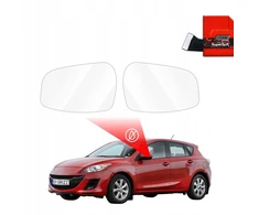 GrizzGlass Lietaus apsauginė plėvelė veidrodėliams ZeroDrop, skirta Mazda 3 (2008-2013)