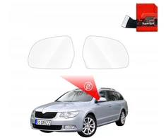 GrizzGlass Lietaus apsauginė plėvelė veidrodėliams ZeroDrop, skirta Skoda Superb 2 Kombi (2009-2013)