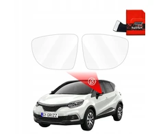 GrizzGlass Lietaus apsauginė plėvelė veidrodėliams ZeroDrop, skirta Renault Captur (2013-2019)