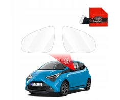 GrizzGlass Lietaus apsauginė plėvelė veidrodėliams GrizzGlass ZeroDrop, skirta Toyota Aygo (2014-2017)