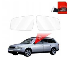GrizzGlass Lietaus apsauginė plėvelė veidrodėliams ZeroDrop, skirta Audi A6 C5 Avant (1998-2004)