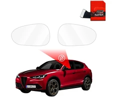 GrizzGlass lietaus plėvelė veidrodėliams ZeroDrop, skirta Alfa Romeo Stelvio (2017-2025)