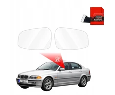 GrizzGlass Lietaus apsauginė plėvelė veidrodėliams ZeroDrop, skirta BMW 3 E46 Sedan Pre-LCI (1998-2001)