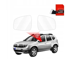 GrizzGlass Lietaus apsauginė plėvelė veidrodėliams ZeroDrop, skirta Dacia Duster (2013-2017)
