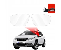 „GrizzGlass“ lietaus apsauginė plėvelė veidrodėliams „GrizzGlass ZeroDrop“, skirta „Peugeot 2008“ (2013–2019)