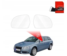 GrizzGlass Lietaus apsauginė plėvelė veidrodėliams ZeroDrop, skirta Audi A4 B8 Avant (2007-2011)