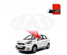 GrizzGlass Lietaus atbaidanti plėvelė veidrodėliams GrizzGlass ZeroDrop Nissan Micra (2014-2016)