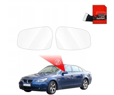 GrizzGlass Lietaus apsauginė plėvelė veidrodėliams ZeroDrop, skirta BMW 5 E60 Sedan PreLCI (2003-2007)