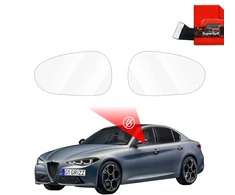 GrizzGlass Lietaus apsauginė plėvelė veidrodėliams GrizzGlass ZeroDrop, skirta Alfa Romeo Giulia (2016-2025)