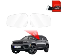 GrizzGlass Lietaus apsauginė plėvelė veidrodėliams GrizzGlass ZeroDrop, skirta Jeep Grand Cherokee (2025)