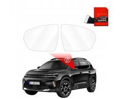 GrizzGlass Lietaus apsauginė plėvelė veidrodėliams ZeroDrop, skirta Citroen C5 Aircross (2018-2025)