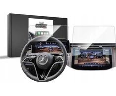 GrizzGlass GrizzGlass CarDisplay Apsauginė keraminė folija, skirta Mercedes E Class W214 Widescreen 2023-2024 [2in1]