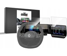GrizzGlass GrizzGlass CarDisplay apsaugos keraminė folija, skirta Renault Austral 9" 2022-2024 [2in1]