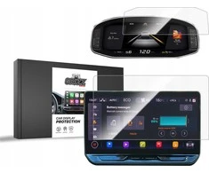 GrizzGlass GrizzGlass CarDisplay Protection keraminė folija, skirta Cupra Leon 12,9" 2024 [2in1]