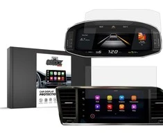 GrizzGlass GrizzGlass CarDisplay Protection matinė folija, skirta Cupra Ateca 9,2" 2020 [2in1]