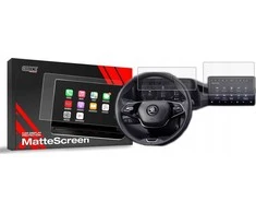 GrizzGlass GrizzGlass CarDisplay Protection matinė folija, skirta Skoda Kodiaq 2 13" 2024 [2in1]