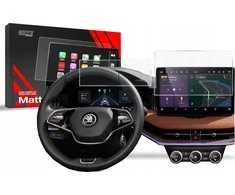 GrizzGlass GrizzGlass CarDisplay Protection matinė folija, skirta Skoda Kodiaq 2 10" 2024 [2in1]
