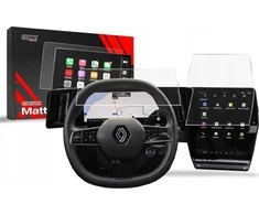 GrizzGlass GrizzGlass CarDisplay Protection matinė folija, skirta Renault Rafale 12" 2024 [2in1]