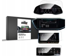 GrizzGlass GrizzGlass CarDisplay Protection keraminė folija, skirta Audi A6 C8 2018 [4 PAKUOTĖS]