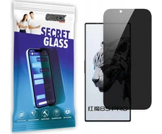 GrizzGlass GrizzGlass SecretGlass privatumo stiklas, skirtas Nubia Raudona Magic 8S Pro