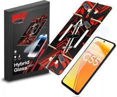 „GrizzGlass HybridGlass Easy Hybrid Glass“, skirtas „Realme C55“