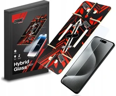 „GrizzGlass HybridGlass Easy Hybrid Glass“, skirtas „Apple iPhone 15 Pro Max“