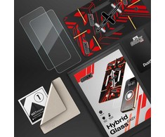 GrizzGlass Szkło hybrydowe HybridGlass Easy do HMD Pulse Pro [2 PACK]